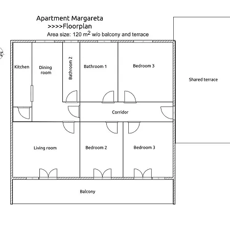 Apartment Margareta & Ena Malinska